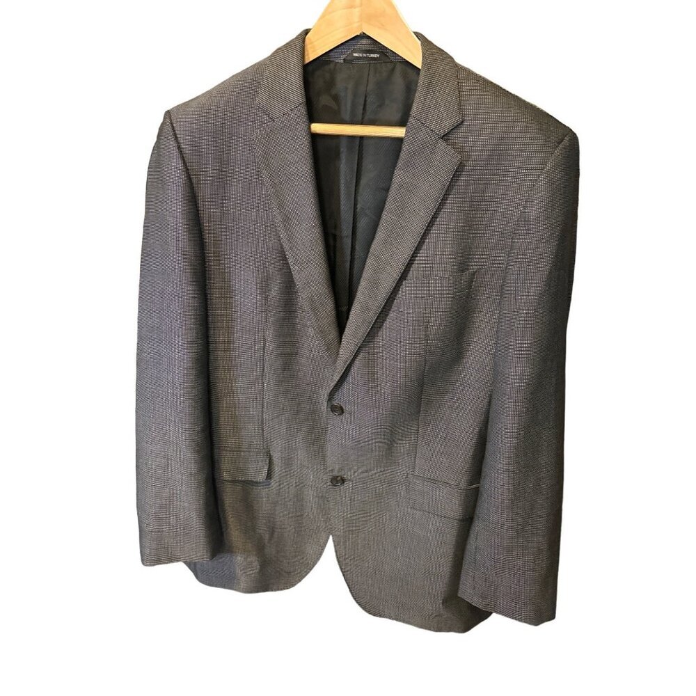 BOSS Hugo Boss Mens Silk Wool Blazer Sports Coat Sz 42L